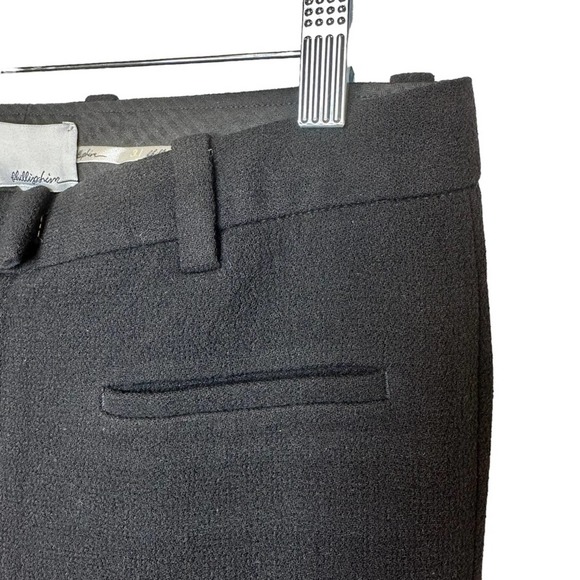 3.1 Phillips Pants Womens Lim Virgin Wool Silk Lined Tall Straight Leg Black 4 - Picture 7 of 11